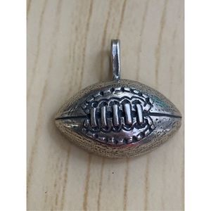 .925 Football Sterling Silver Jewelry Charm #sports #football